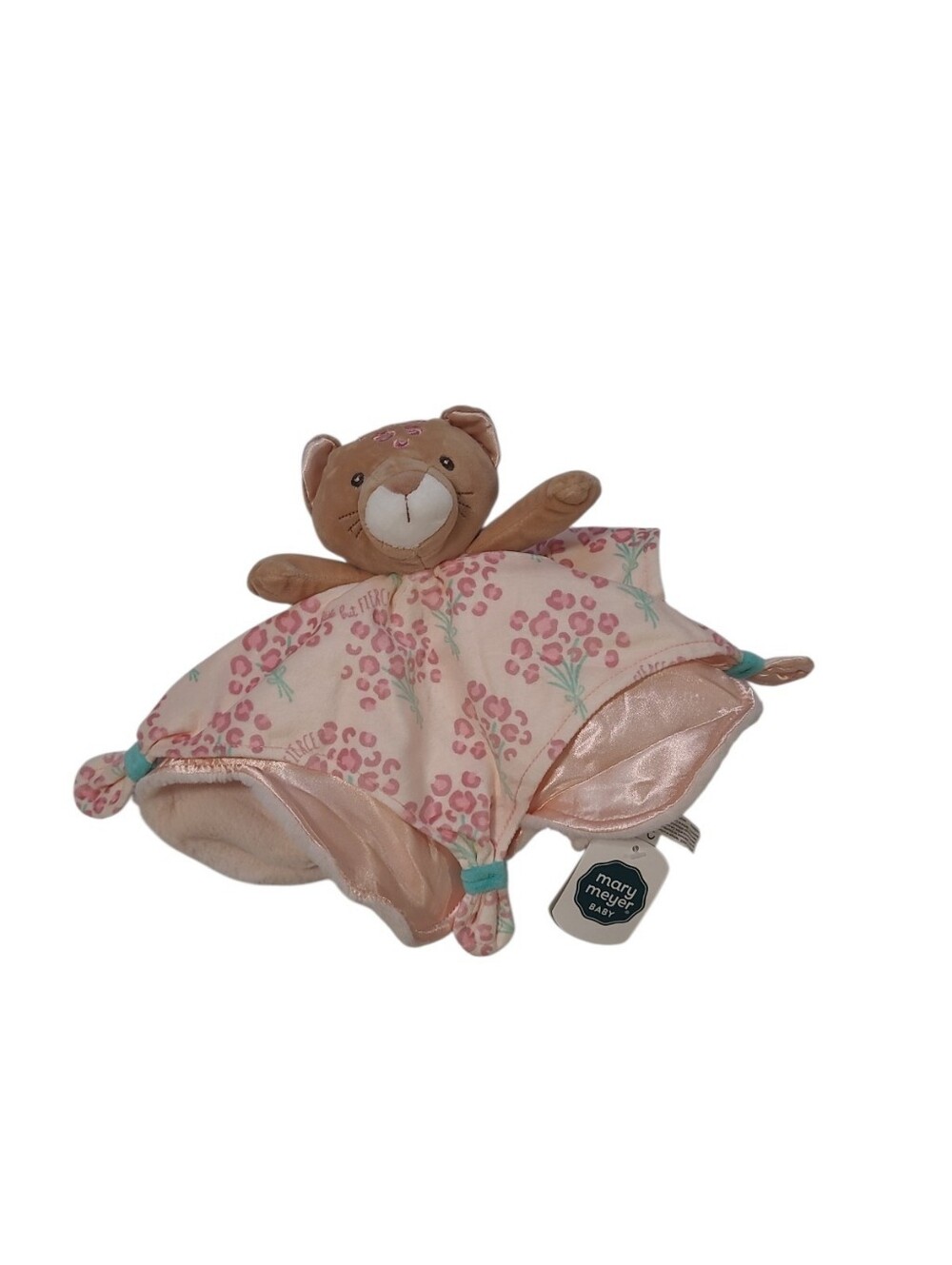 NWT Mary Meyer Baby Lovey Blanket Little But Fierce